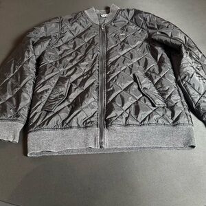 Vans Black Quilted Collar Jacket